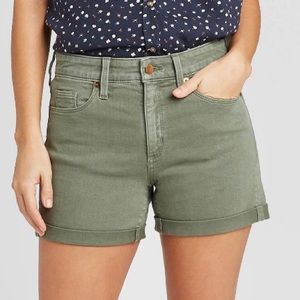 Army Green Shorts
